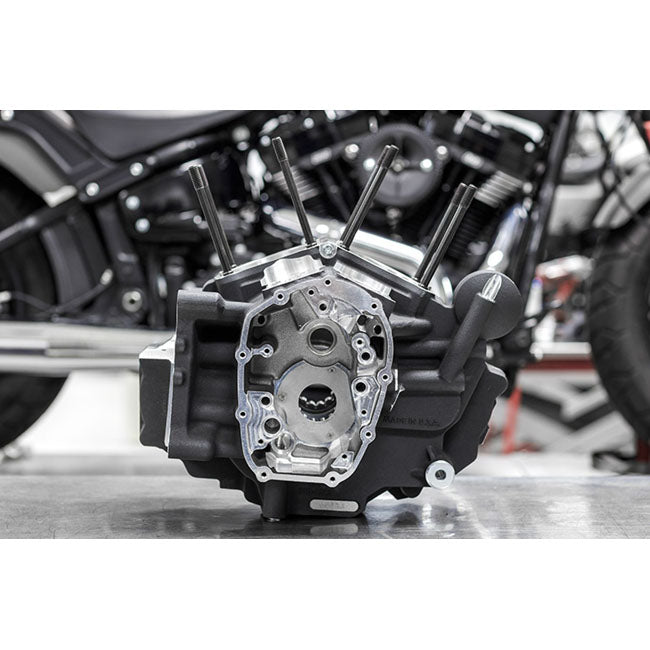 Softailmk-Series 'B' Black Crankcase Assembly for Harley-Davidson