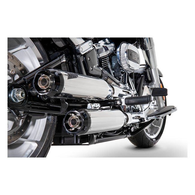 Zard, Slip-Ons Superpuestos Pulidos Para Harley Davidson