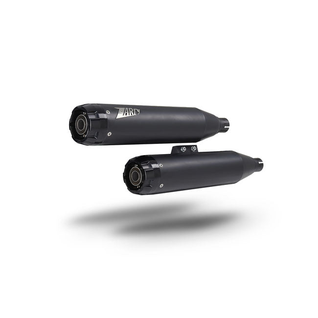 Zard, Slip-Ons Superpuestos Negros Para Harley Davidson