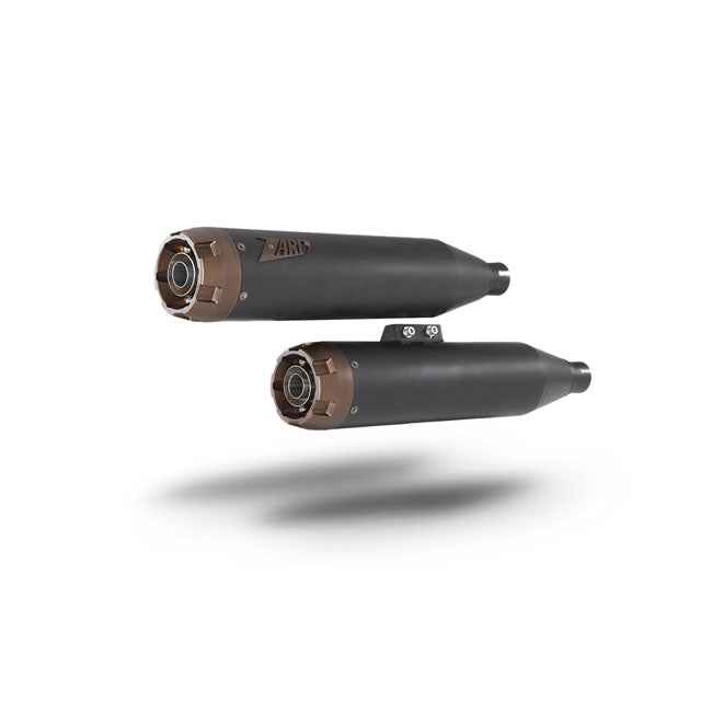 Zard Black/Bronze Slip-On Overlays for Harley Davidson