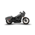 Zard, Slip-Ons Superpuestos Negro/Bronce Para Harley Davidson