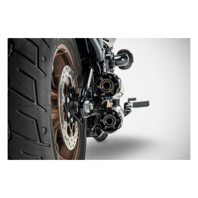 Zard, Slip-Ons Superpuestos Lisos Para Harley Davidson