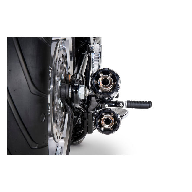 Zard Smooth Overlay Slip-Ons für Harley Davidson