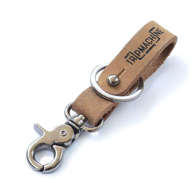 Tripmachine Black Raw Keychain