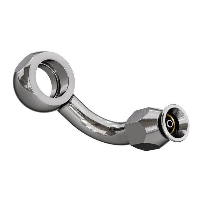 Goodridge 3/8" 90 Degree Banjo Fitting for Harley Davidson