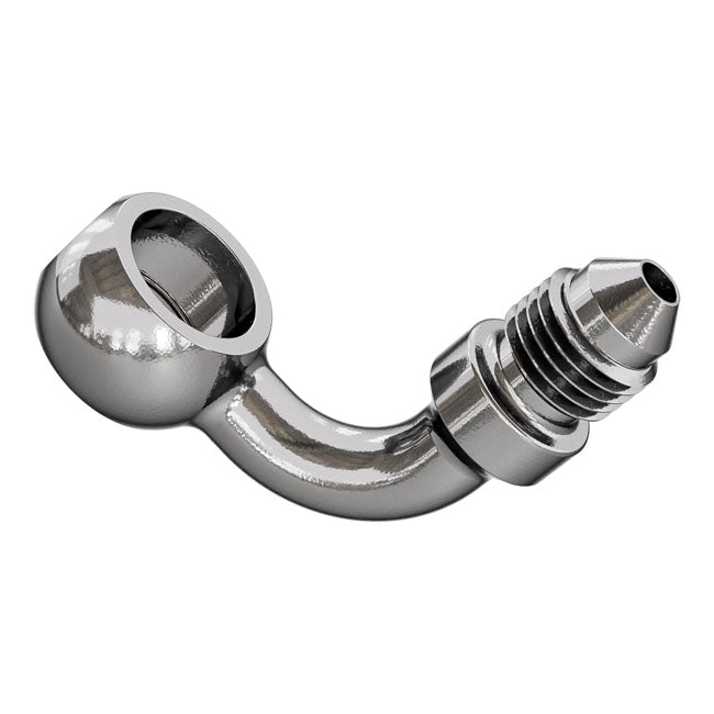 Goodridge 7/16" 90 Grad 11mm Banjo-Anschluss für Harley Davidson