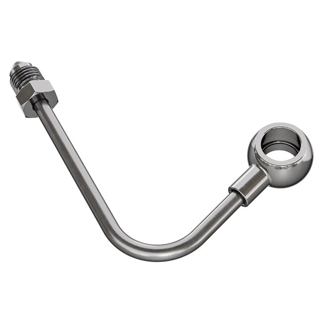 Goodridge, ABS AN3 Front Banjo Adapter For Harley Davidson