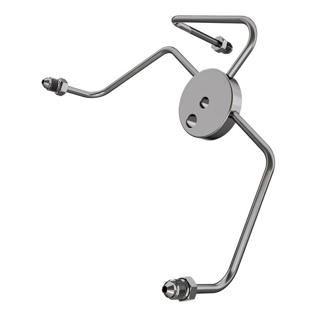 Goodridge AN3 Wide Front T-Bar for Harley Davidson