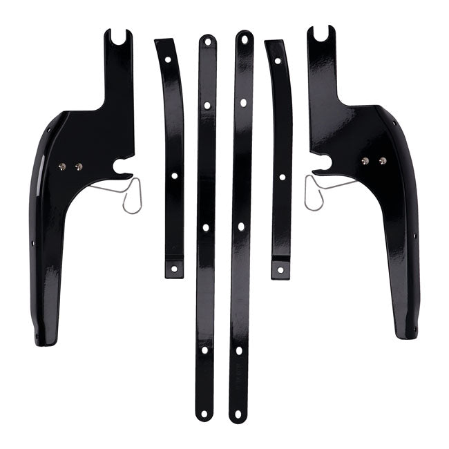 FLHR Windschutzscheibenhalterung Schwarz für Harley Davidson