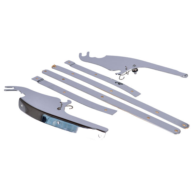 Chrom FLST/C Windschutzscheibenhalterung für Harley Davidson