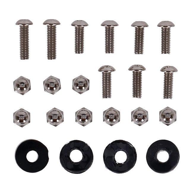 Chrom FLST/C Windschutzscheibenhalterung für Harley Davidson