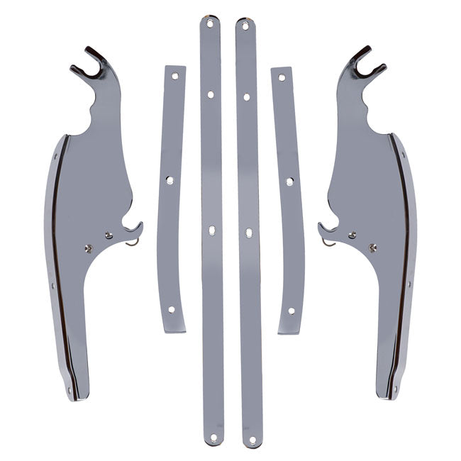 Chrom FLST/C Windschutzscheibenhalterung für Harley Davidson