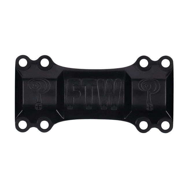 Indian Larry, 8" BK Brawler Riser Top Clamp Universal für Harley Davidson