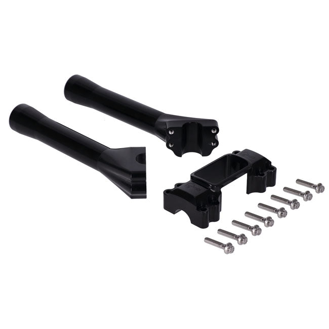Indian Larry, M8 Softail BK Brawler 8" schwarze Riser-Kits für Harley Davidson