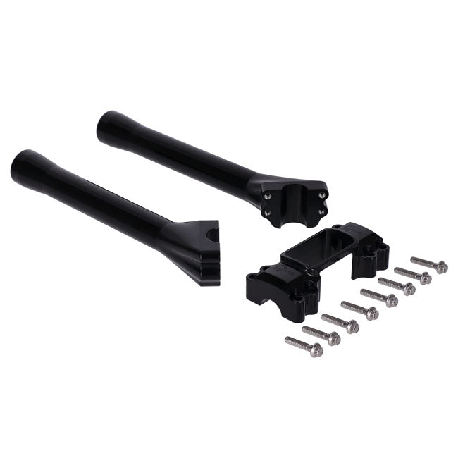Indian Larry, M8 Softail BK Brawler 10" schwarze Riser-Kits für Harley Davidson