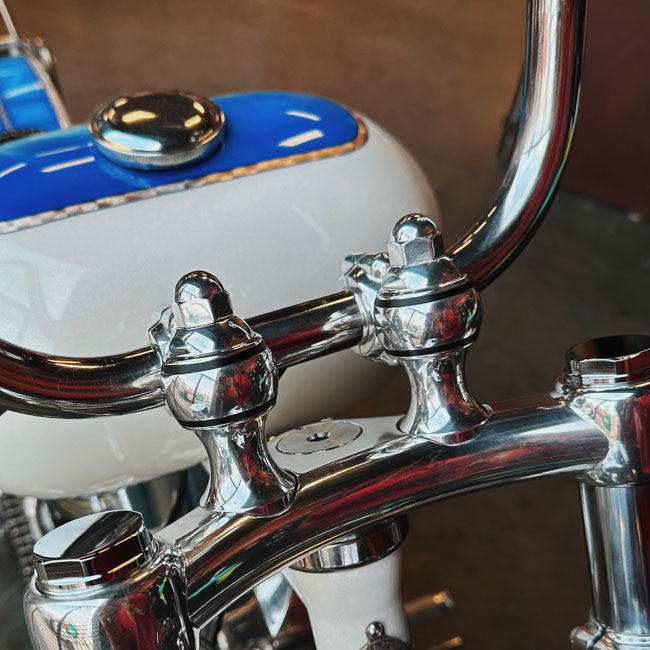 Indian Larry, Retro Style Riser, 5 cm Aluminium Riser für Harley Davidson