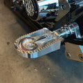 Indian Larry, Clear Question Mark Fußrasten für Harley Davidson