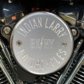 Indian Larry, Polished BK/NY Air Cleaner Cover for Harley-Davidson