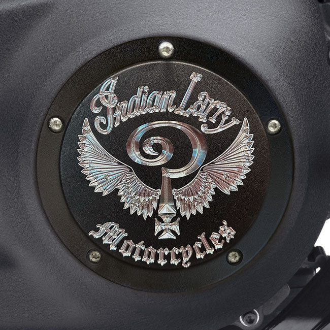 Indian Larry, Kupplungsdeckel mit "Indian Larry" Logo für Harley-Davidson