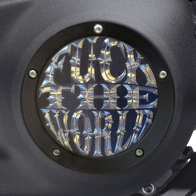 Indian Larry, "FTW" Kupplungsdeckel für Harley-Davidson