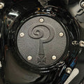 Indian Larry, 5-Loch-Fragezeichen-Steuerdeckel für Harley-Davidson