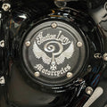 Indian Larry, 5-Hole Timing Cover with "Indian Larry" Logo for Harley-Davidson