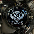 Indian Larry, 5-Hole Timing Cover with "Indian Larry" Logo for Harley-Davidson