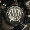 Indian Larry, 5-Loch-Steuerdeckel mit „FTW“-Logo für Harley-Davidson