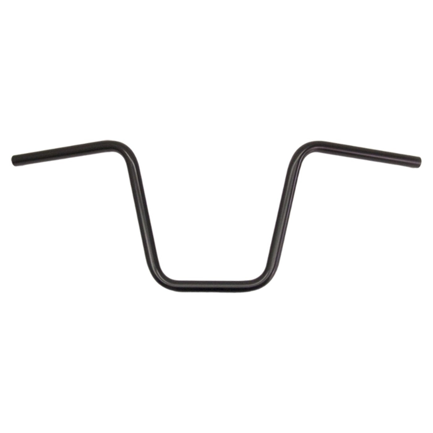 Fehling, Apehanger de 1" estilo estrecho. 35 cm de alto. Negro