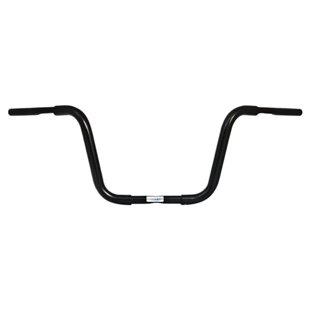Fehling, Fat Apehanger de 1-1/4". 3 agujeros. 31 cm de alto. Negro