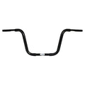 Fehling, Fat Apehanger de 1-1/4". 3 agujeros. 31 cm de alto. Negro