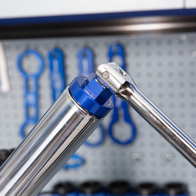 Motion Pro, Llave De Vaso Para Tapa De Horquilla 39 Mm Para Harley Davidson