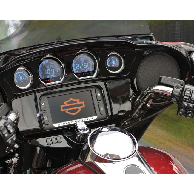 Koso HD-06 4-Piece Gauge Kit Blue Display for Harley Davidson