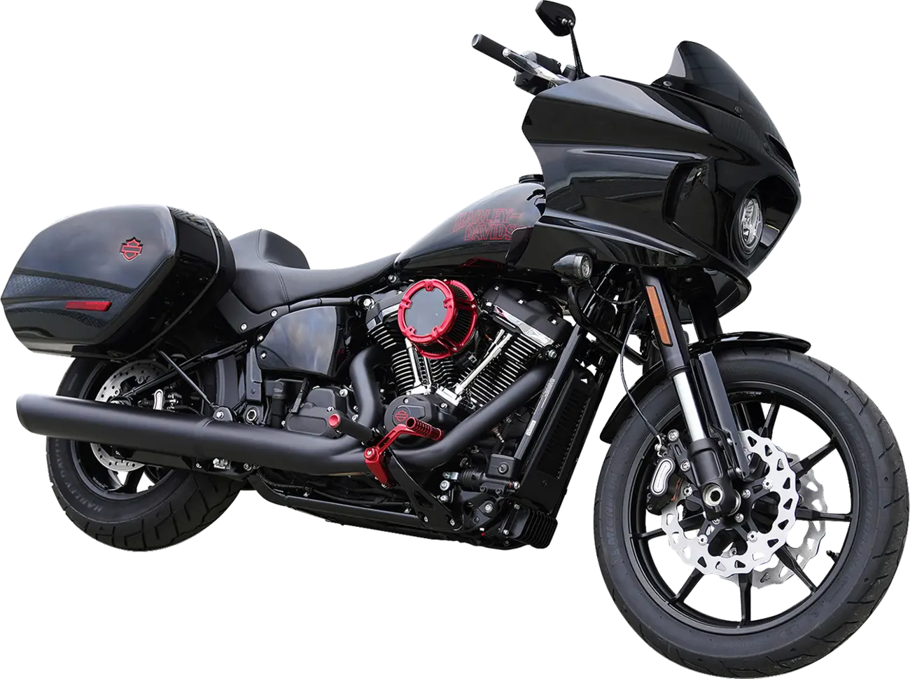 Filtro de aire Method™ Clear Series rojo para Harley Davidson FLTR/FLHX