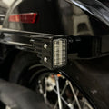 Custom Dynamics, señales de giro LED en el puntal del guardabarros trasero. Negro