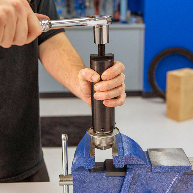 Motion Pro, Herramienta Para Rodamientos De Vástago De Horquilla Para Harley Davidson Touring