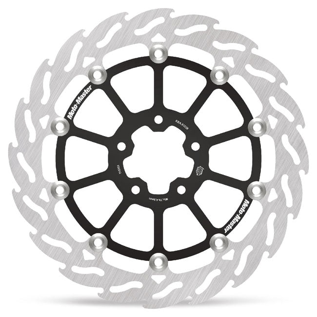 Moto-Master, 'Flame' Front Left Floating Brake Disc for Pan America