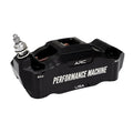 Performance Machine, pinza radial Race Series. Izquierda. Negro