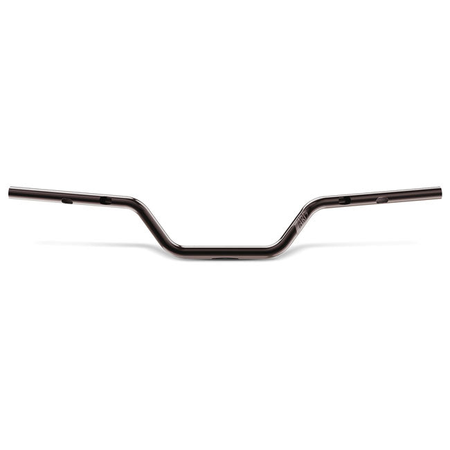 Zard 4" Medium Sport Lenker Schwarz Chrom für Harley Davidson