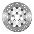 SBS 292mm 10-Spoke Floater Front Brake Rotor for Harley-Davidson