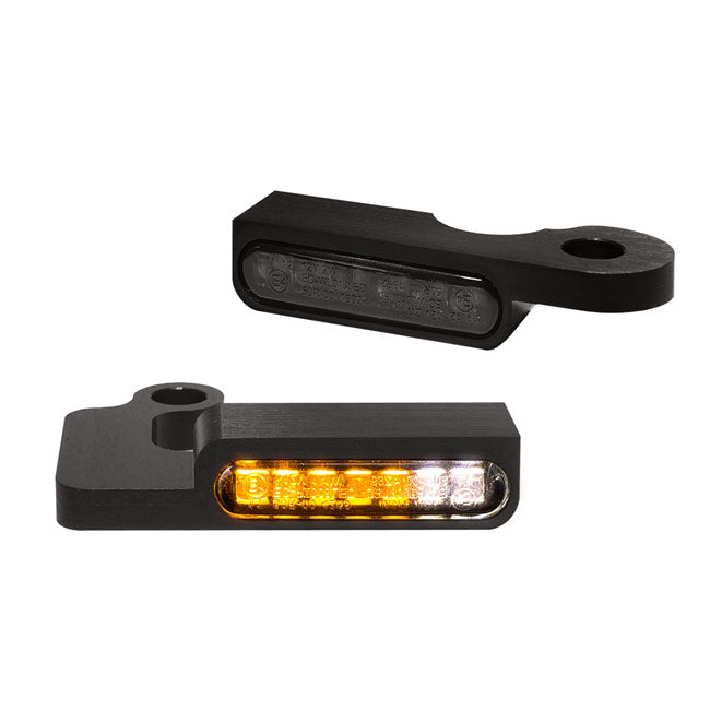 Heinzbikes "Stripes" Unterlenkerblinker für Harley-Davidson