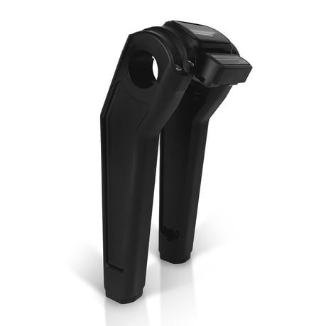 HeinzBikes, torretas Performance ClubStyle 7". Negras