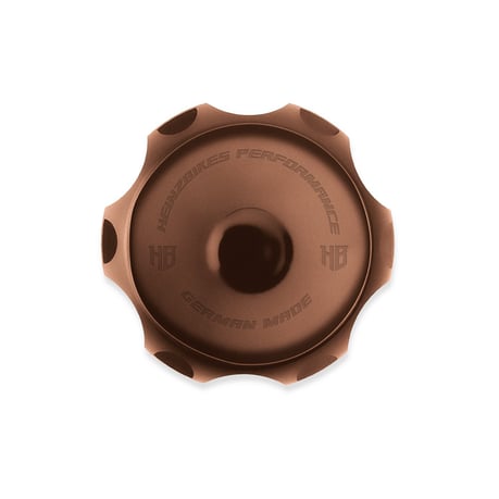 HeinzBikes, rendimiento del tapón de gasolina. Latón