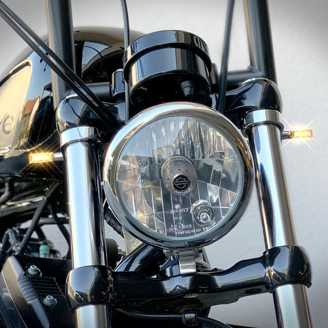 Heinzbikes, Micro Blokk Line LED-Blinker für Harley Davidson