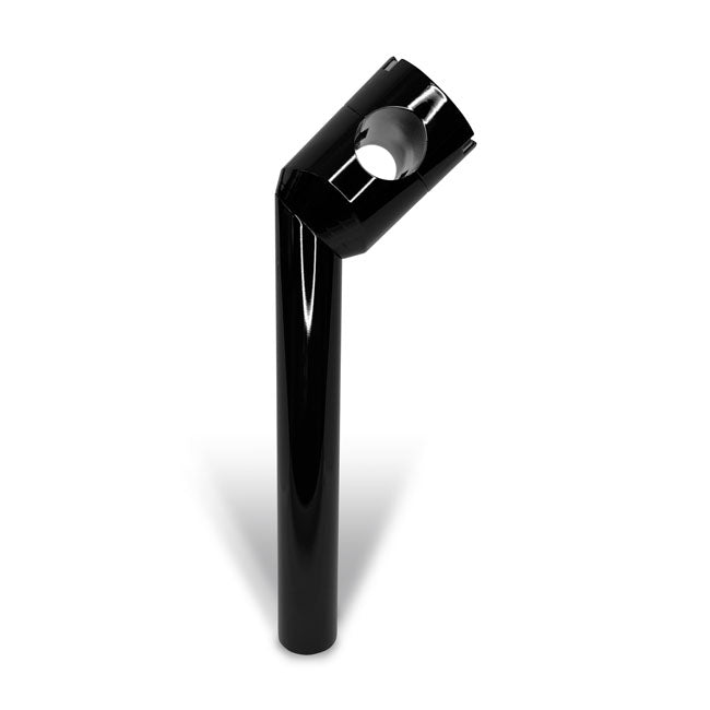 Heinzbikes 8" Club Style Riser mit Pullback Schwarz/Schwarz für Harley Davidson