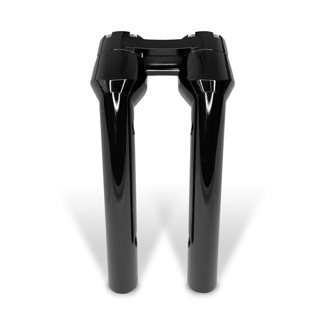 Heinzbikes 6" Club Style Riser mit schwarz/schwarzem Backset für Harley Davidson