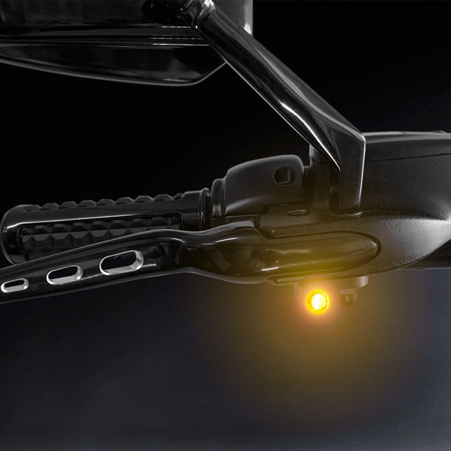Heinzbikes Nano Unterlenkerblinker für Harley-Davidson