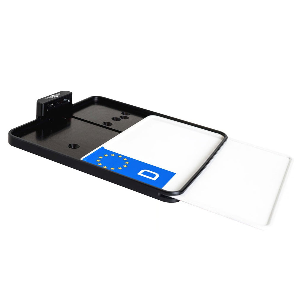 HeinzBikes, side mount license plate bracket. Black for Sportster S