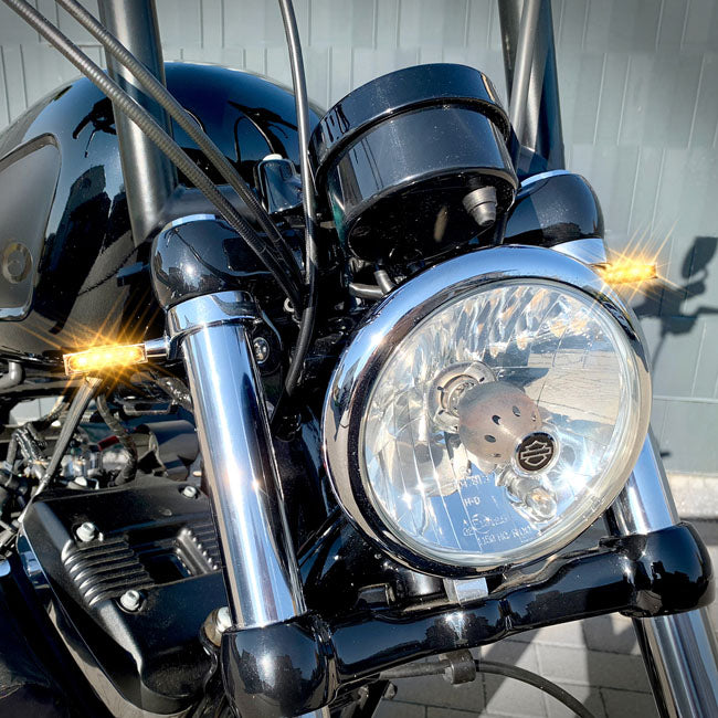 Heinzbikes, Blokk Line LED-Blinker für Harley Davidson