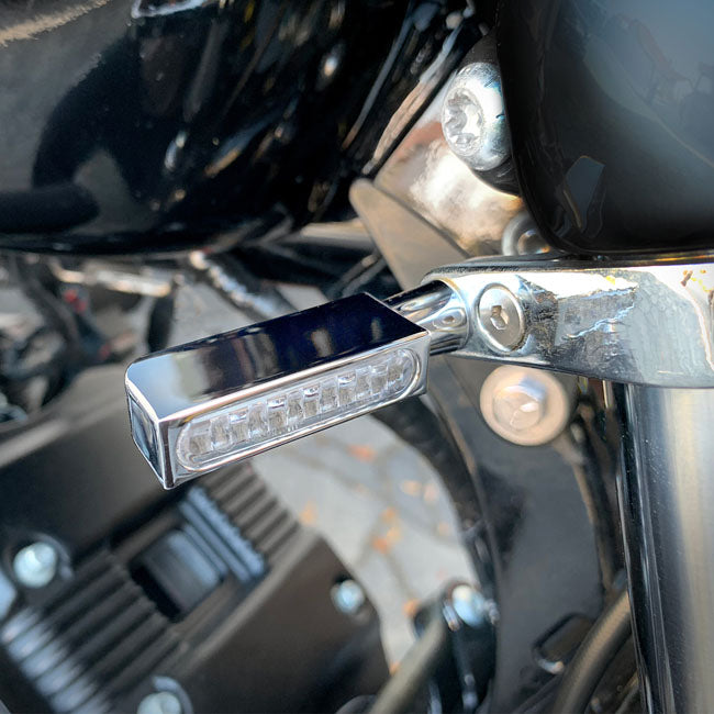 Heinzbikes, Blokk Line Positions-/Blinkerleuchte für Harley Davidson
